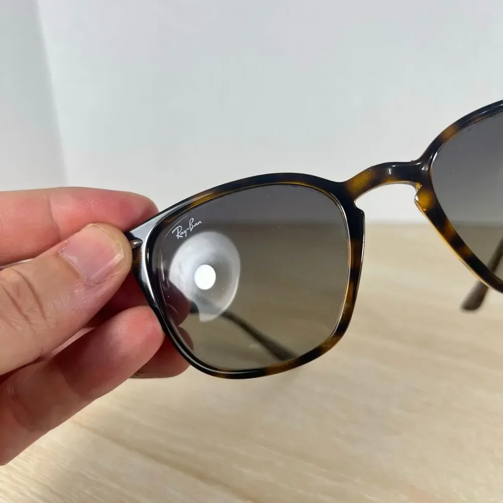 Ray-Ban RB4258 710/11 Polished Tortoise Full Rim Eyeglasses READ DESC 50-20-145